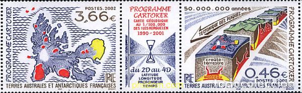 Sellos: 4815 MNH ANTARTIDA FRANCESA 2002 PROGRAMA CARTOKER
