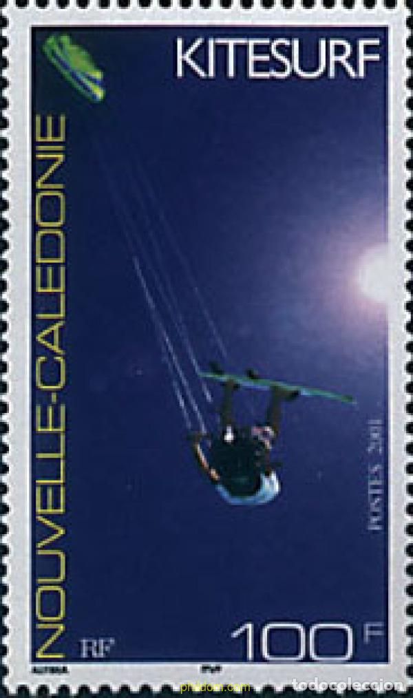 Sellos: 87184 MNH NUEVA CALEDONIA 2001 KITESURF