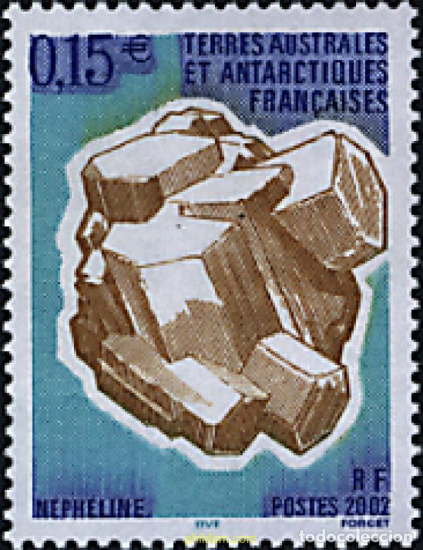 Sellos: 87212 MNH ANTARTIDA FRANCESA 2002 MINERALES