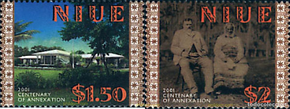 Sellos: 87822 MNH NIUE 2001 CENTENARIO DE LA ANEXION