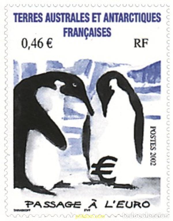 Sellos: 89621 MNH ANTARTIDA FRANCESA 2002 PASO AL EURO