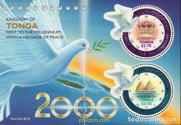 Sellos: 90299 MNH TONGA 2000 MILENIO