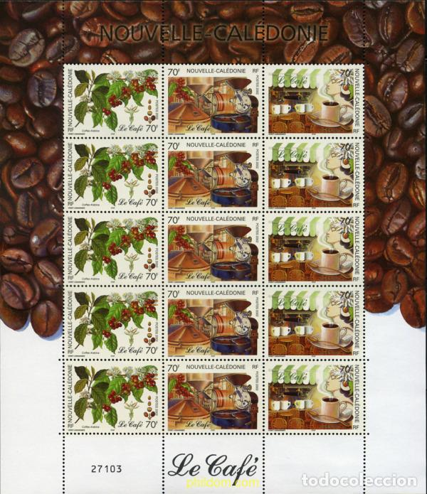 Sellos: 367320 MNH NUEVA CALEDONIA 2002 EL CAFE