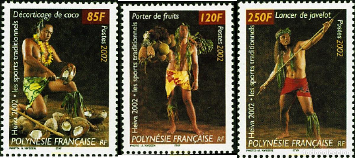 Sellos: 99765 MNH POLINESIA FRANCESA 2002 HEIVA 2002