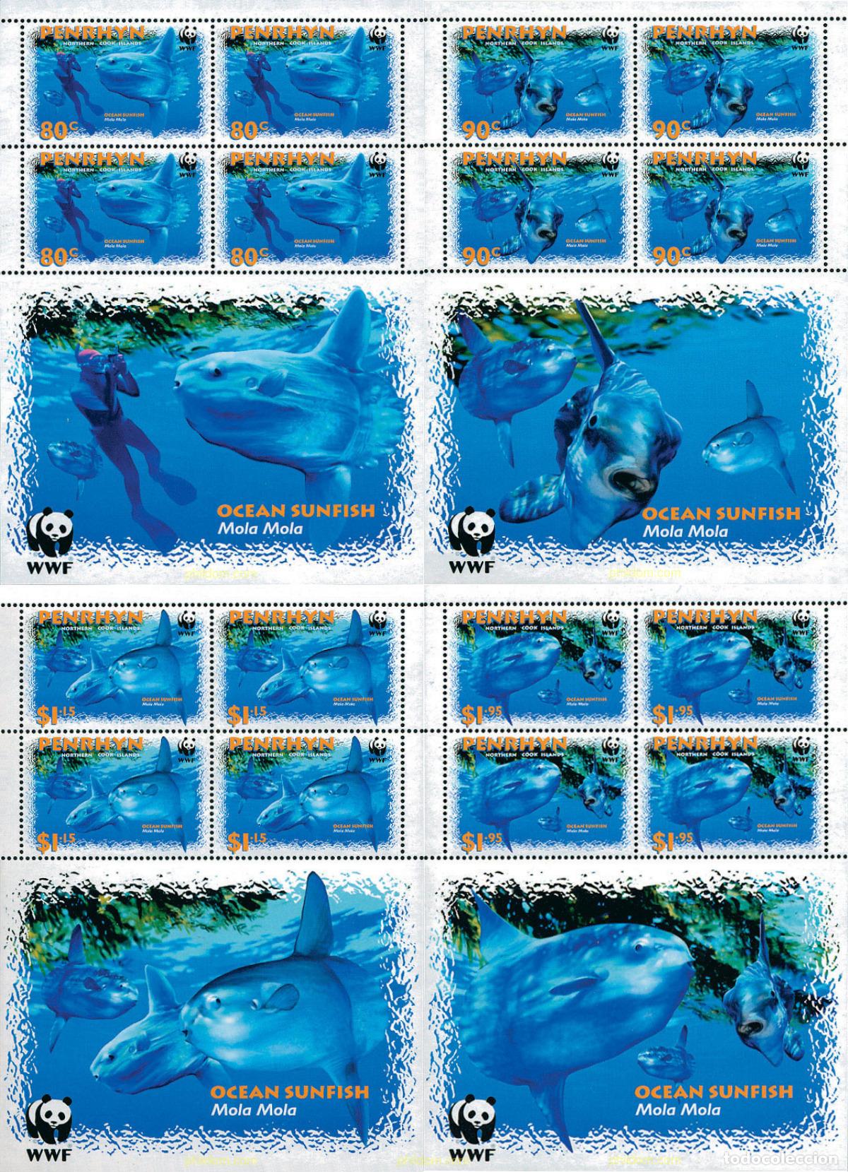 Sellos: 101644 MNH PENRHYN 2003 PEZ LUNA