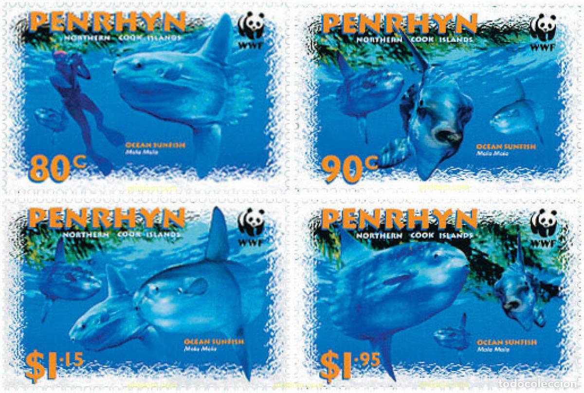 Sellos: 123776 MNH PENRHYN 2003 PEZ LUNA