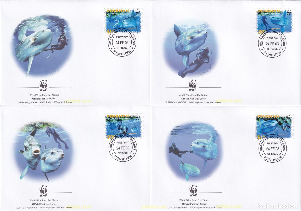 Sellos: 191575 MNH PENRHYN 2003 PEZ LUNA