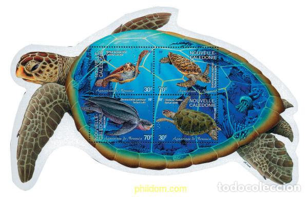 Sellos: 101848 MNH NUEVA CALEDONIA 2002 AQUARIUM DE NOUMEA