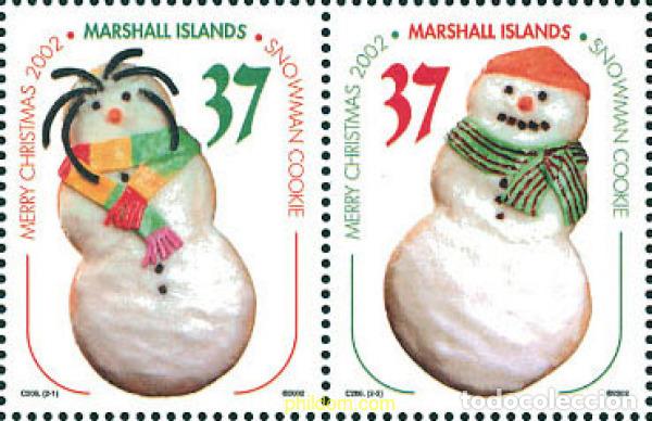Sellos: 102995 MNH MARSHALL Islas 2002 NAVIDAD
