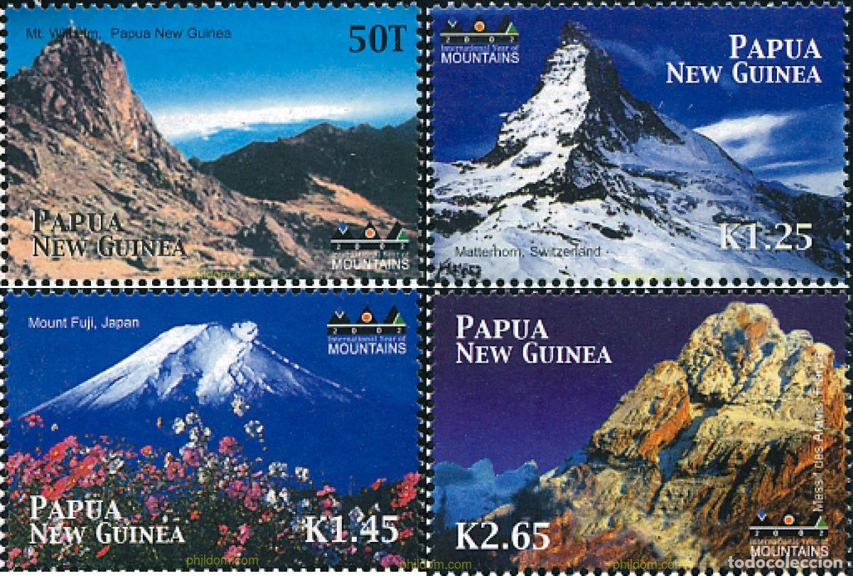 Sellos: 133066 MNH PAPUA NUEVA GUINEA 2002 A&Ntilde;O INTERNACIONAL DE LA MONTA&Ntilde;A