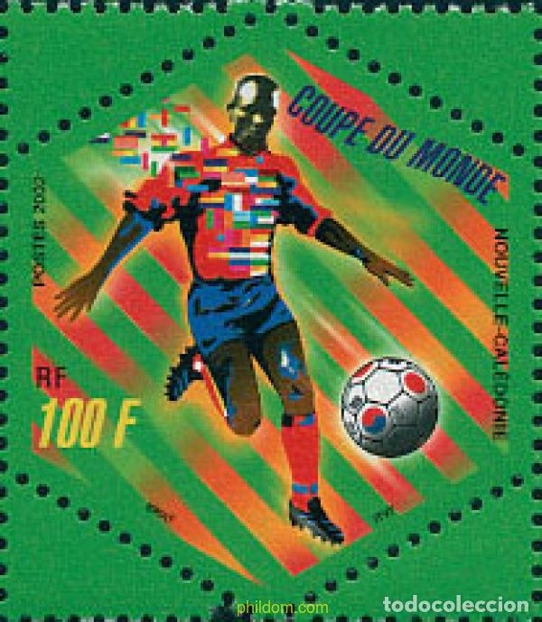 Sellos: 113537 MNH NUEVA CALEDONIA 2002 COPA DEL MUNDO DE FUTBOL. COREA DEL SUR Y JAPON-02