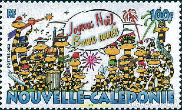 Sellos: 113830 MNH NUEVA CALEDONIA 2002 NAVIDAD
