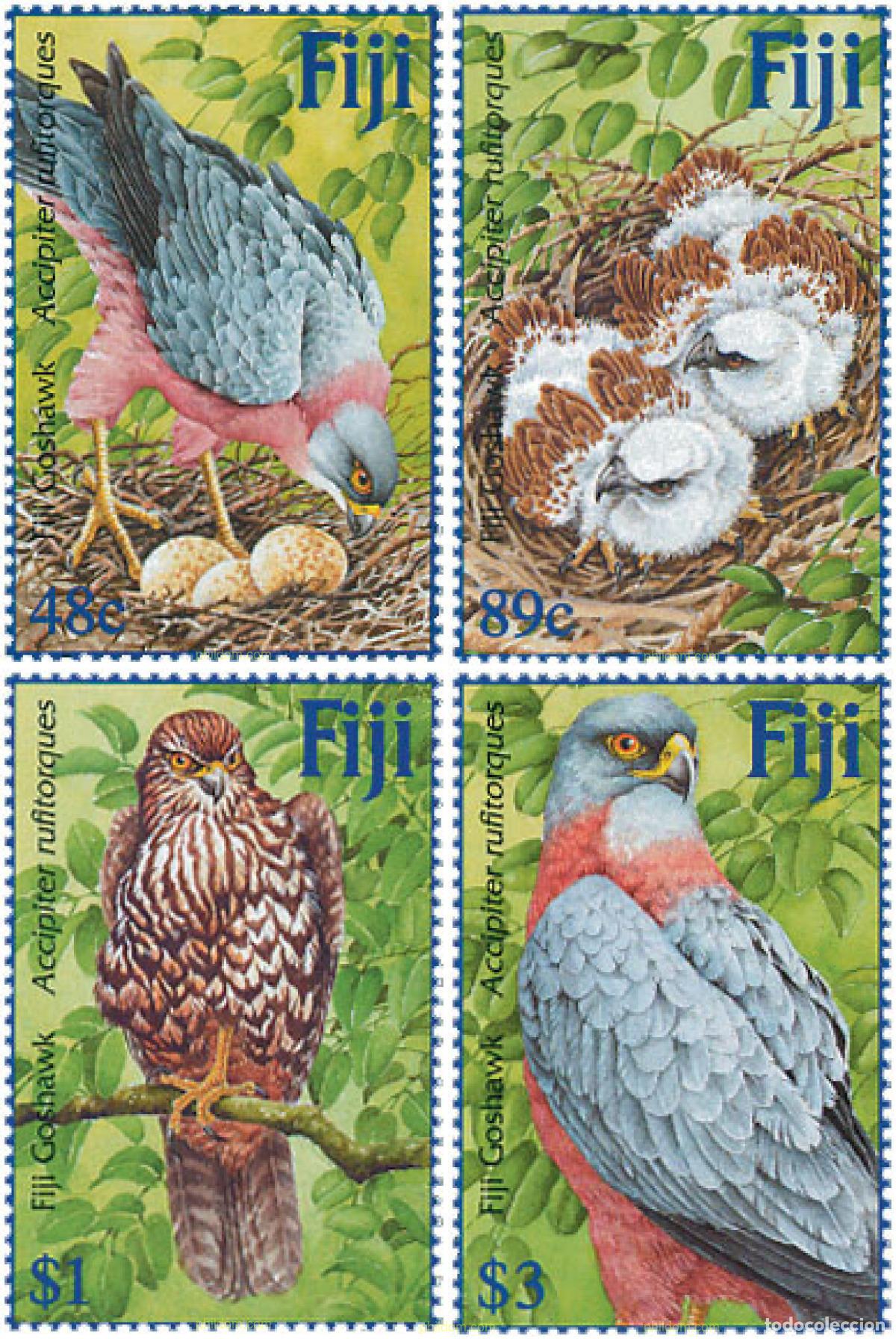 Sellos: 114270 MNH FIJI 2002 AVES