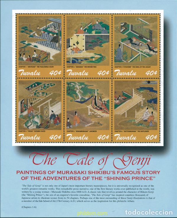 Sellos: 228416 MNH TUVALU 2002 ARTE JAPONES