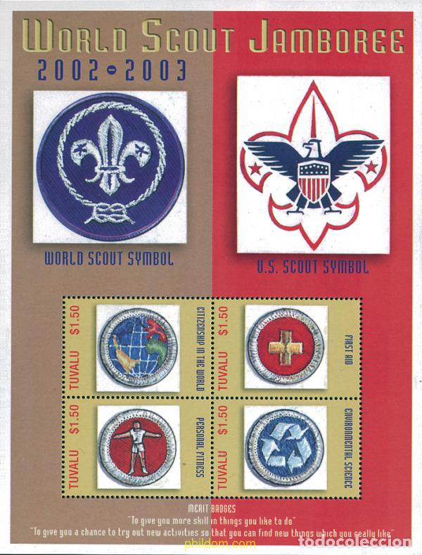 Sellos: 120633 MNH TUVALU 2002 20 JAMBOREE EN TAILANDIA
