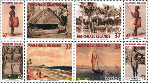 Sellos: 338116 MNH MARSHALL Islas 2003 PATRIMONIO CULTURAL