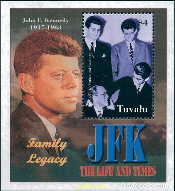 Sellos: 123136 MNH TUVALU 2003 JOHN F. KENNEDY