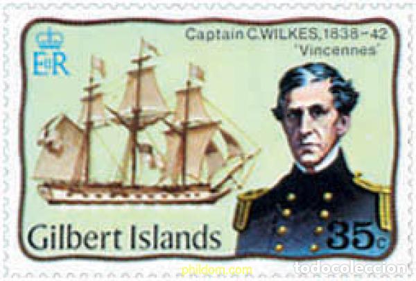 Sellos: 638399 MNH GILBERT 1977 NAVEGANTES
