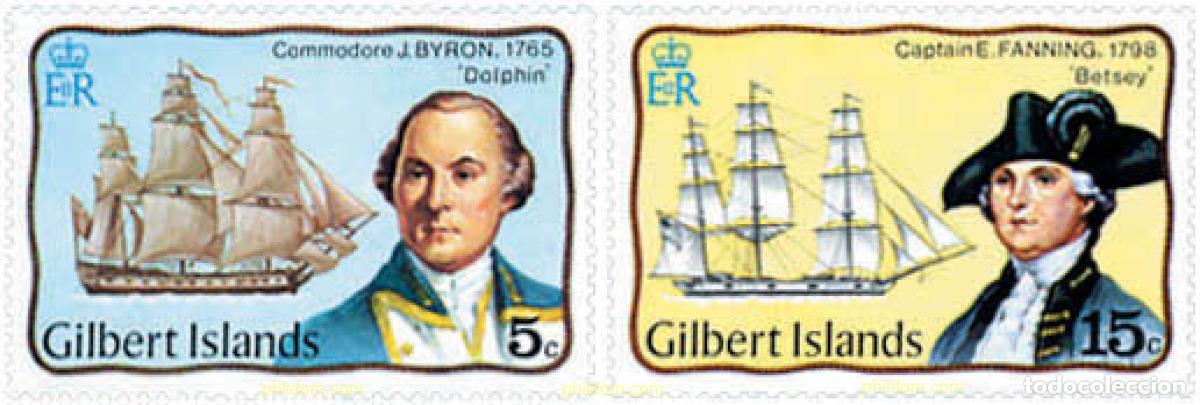 Sellos: 688804 MNH GILBERT 1977 NAVEGANTES
