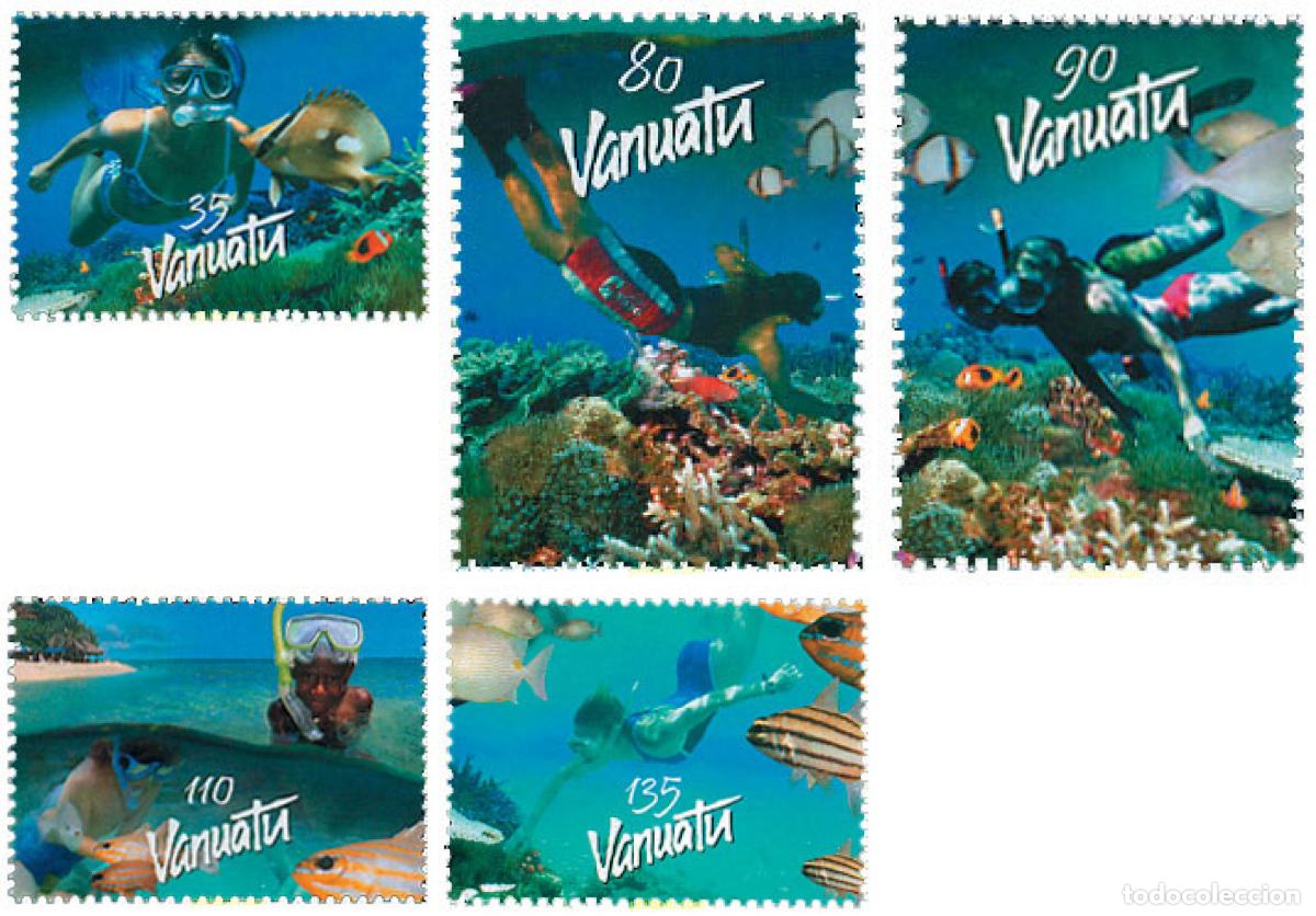 Sellos: 123790 MNH VANUATU 2003 VANUATU, EL PARAISO DEL SUBMARINISMO