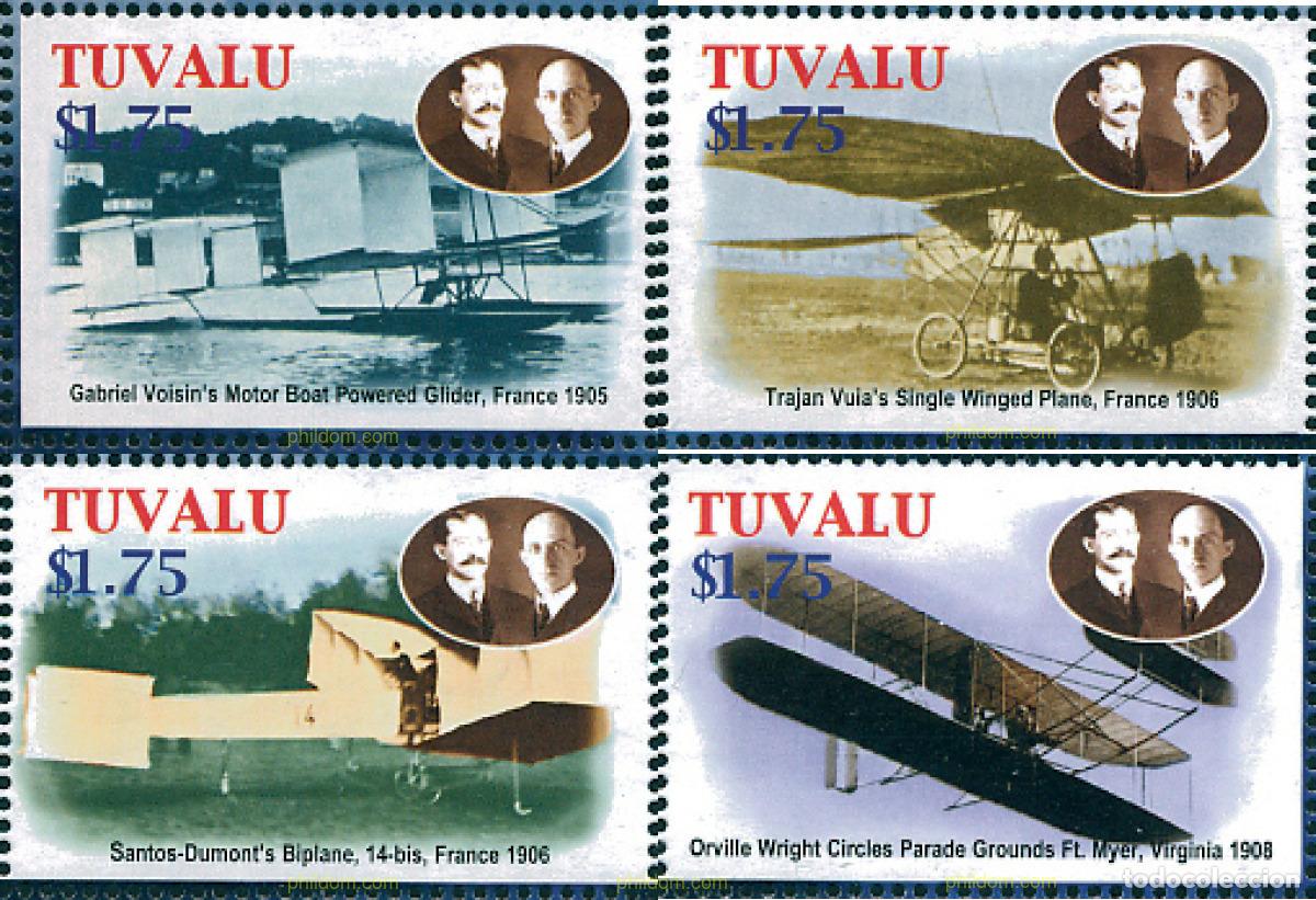 Sellos: 571954 MNH TUVALU 2003 CENTENARIO DE LA AVIACION