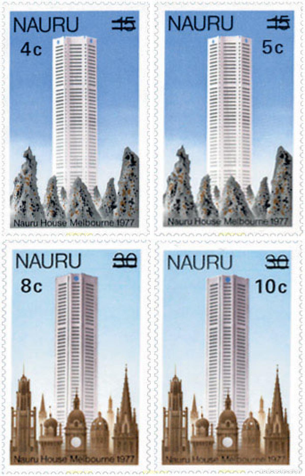 Timbres: 125756 MNH NAURU 1978 EDIFICIO DE NAURU EN MELBOURNE