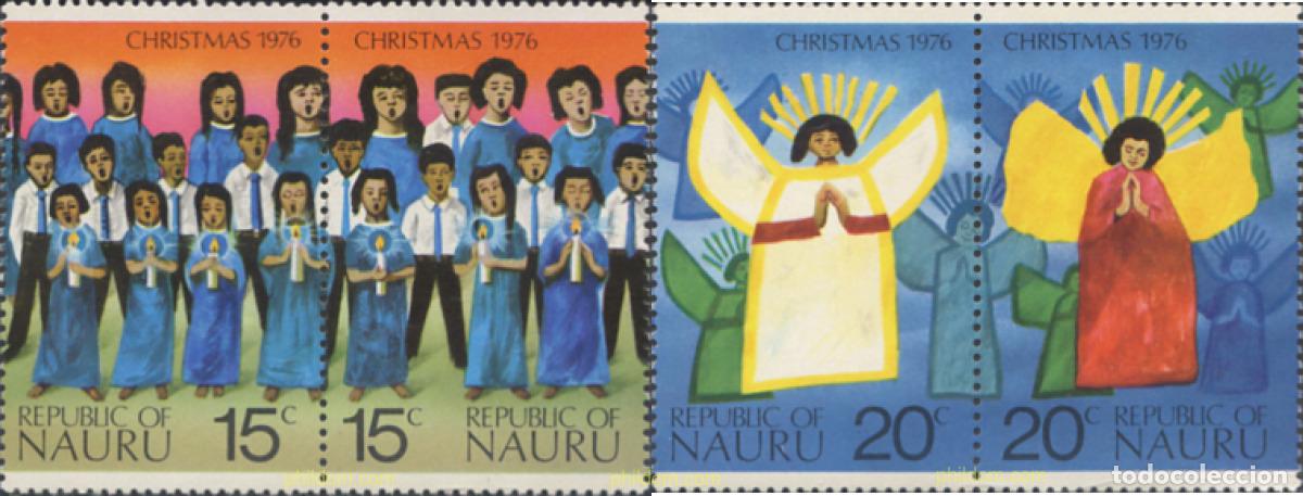 Sellos: 125769 MNH NAURU 1976 NAVIDAD