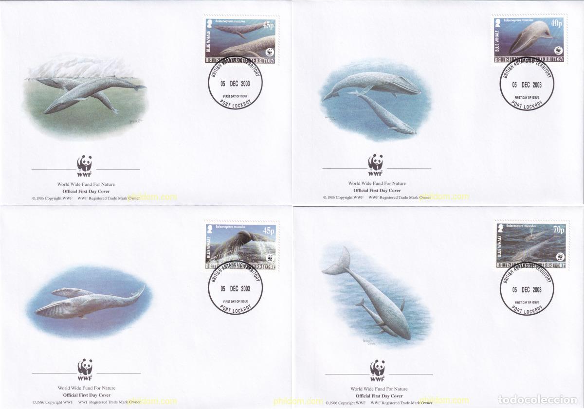 Sellos: 127286 MNH ANTARTIDA BRITANICA 2003 BALLENA AZUL
