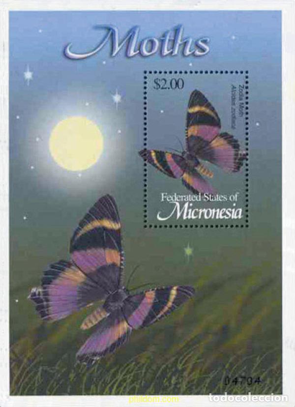 Sellos: 132292 MNH MICRONESIA 2002 MARIPOSAS