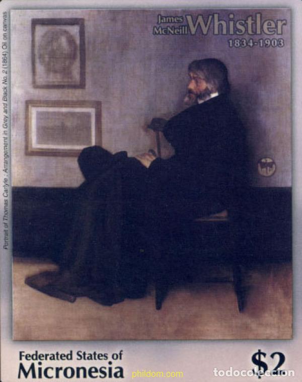 Sellos: 136587 MNH MICRONESIA 2003 PINTURAS DE JAMES MCNEILL WHISTLER