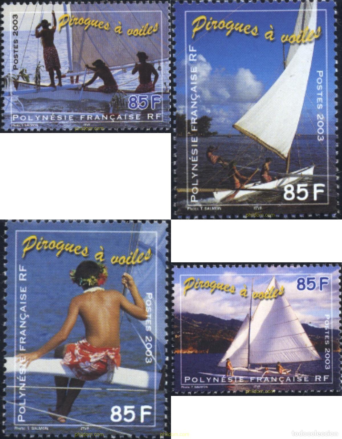 Sellos: 136779 MNH POLINESIA FRANCESA 2003 PIRAGUAS