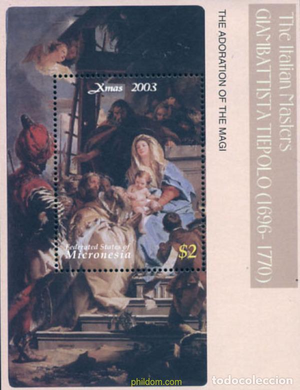 Sellos: 137629 MNH MICRONESIA 2003 NAVIDAD