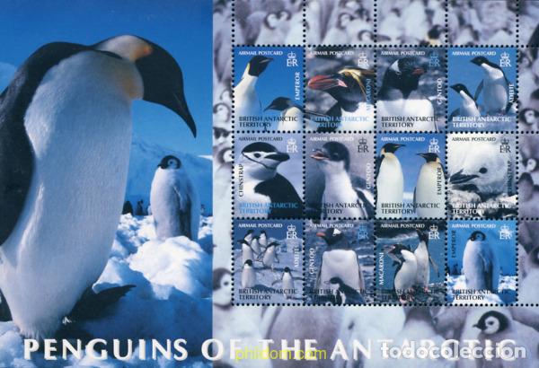 Sellos: 281282 MNH ANTARTIDA BRITANICA 2003 PINGUINOS