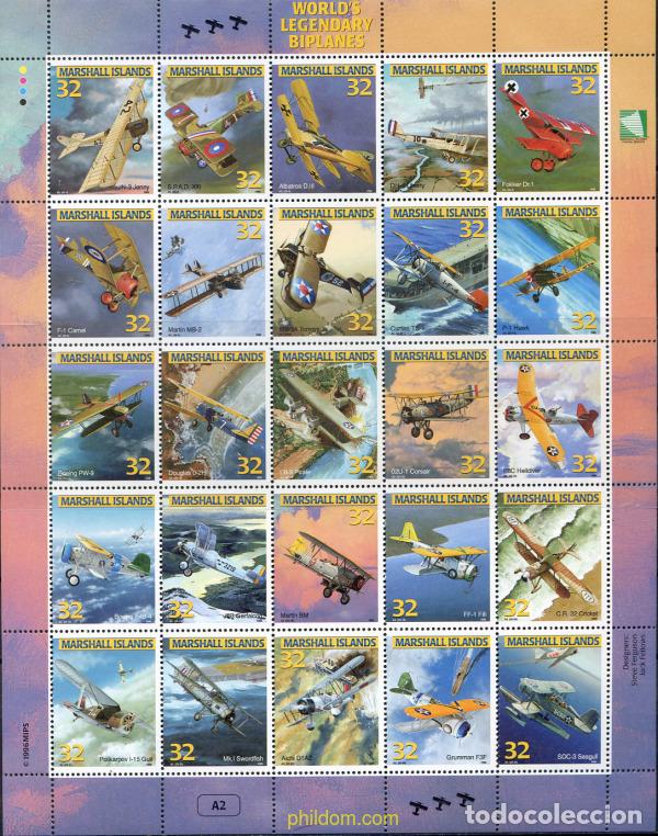Sellos: 275854 MNH MARSHALL Islas 1996 AVIACION