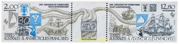 Sellos: 144025 MNH ANTARTIDA FRANCESA 1984 30 ANIVERSARIO DE LA CREACION DEL TERRITORIO