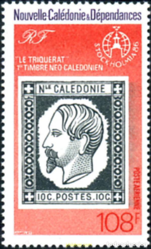 Sellos: 256574 MNH NUEVA CALEDONIA 1986 EXPOSICION FILATELICA INTERNACIONAL &rdquo;STOCKHOLMIA&acute;86&rdquo;