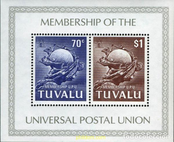 Sellos: 146946 MNH TUVALU 1981 ADMISION A LA UPU