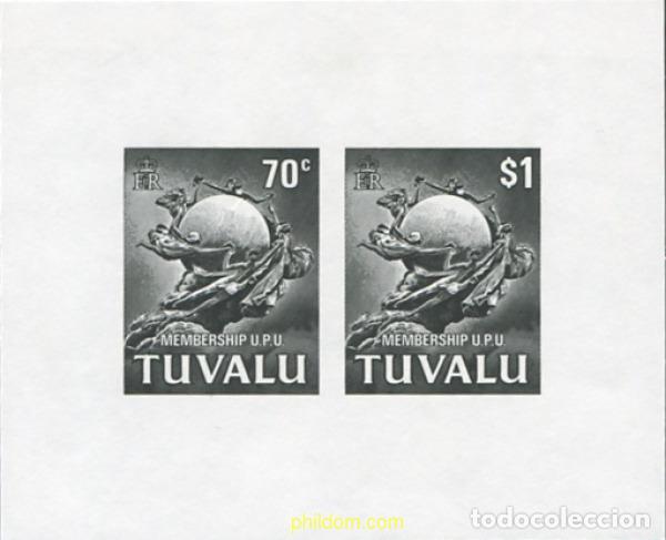 Sellos: 375511 MNH TUVALU 1981 ADMISION A LA UPU
