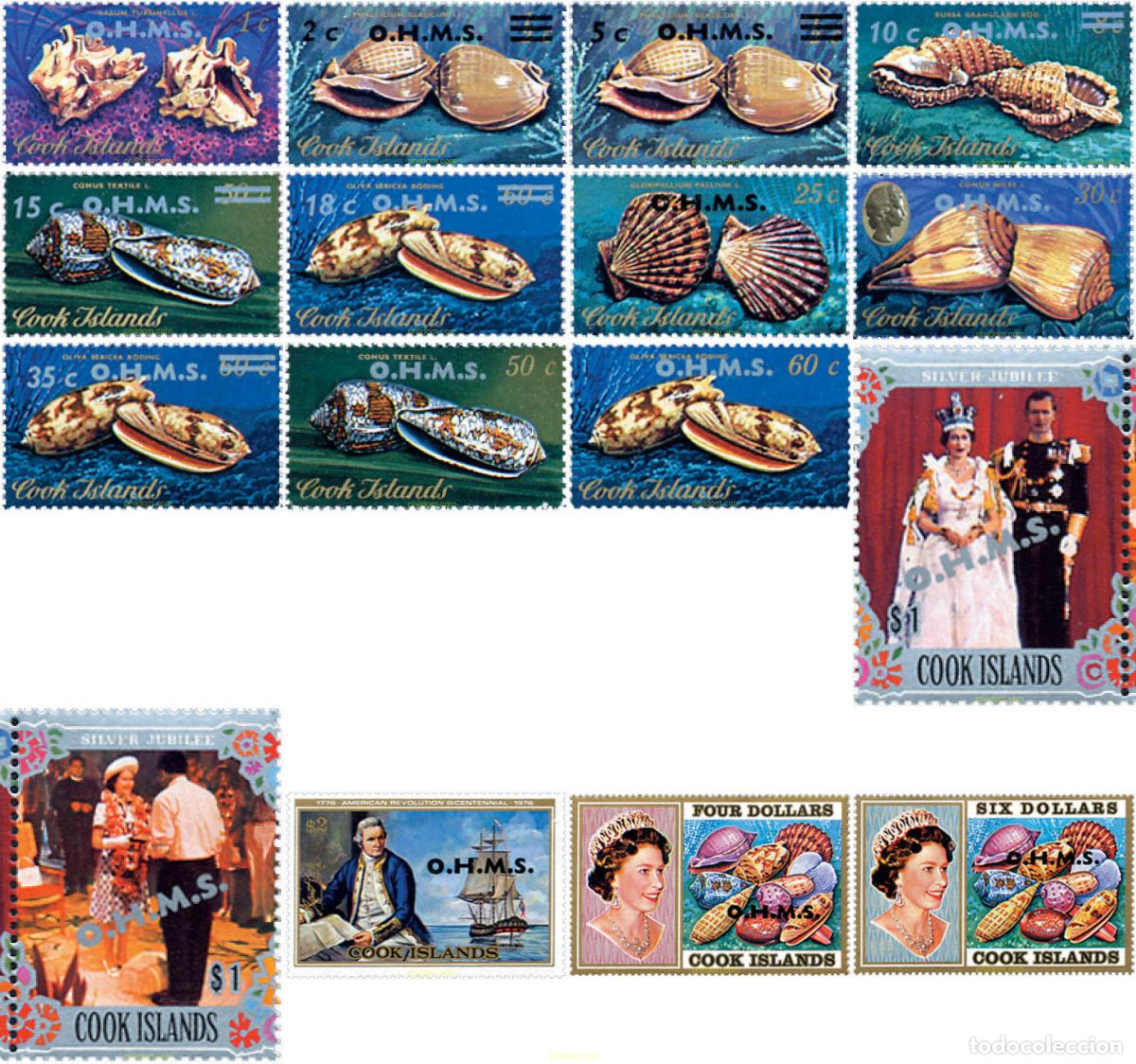 Sellos: 147056 MNH COOK Islas 1978 CONCHAS