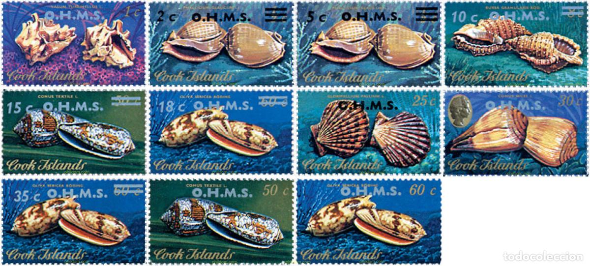 Sellos: 660338 MNH COOK Islas 1978 CONCHAS - Foto 1