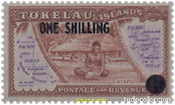 Sellos: 147610 MNH TOKELAU 1956 PERSONAJES DE LEYENDA
