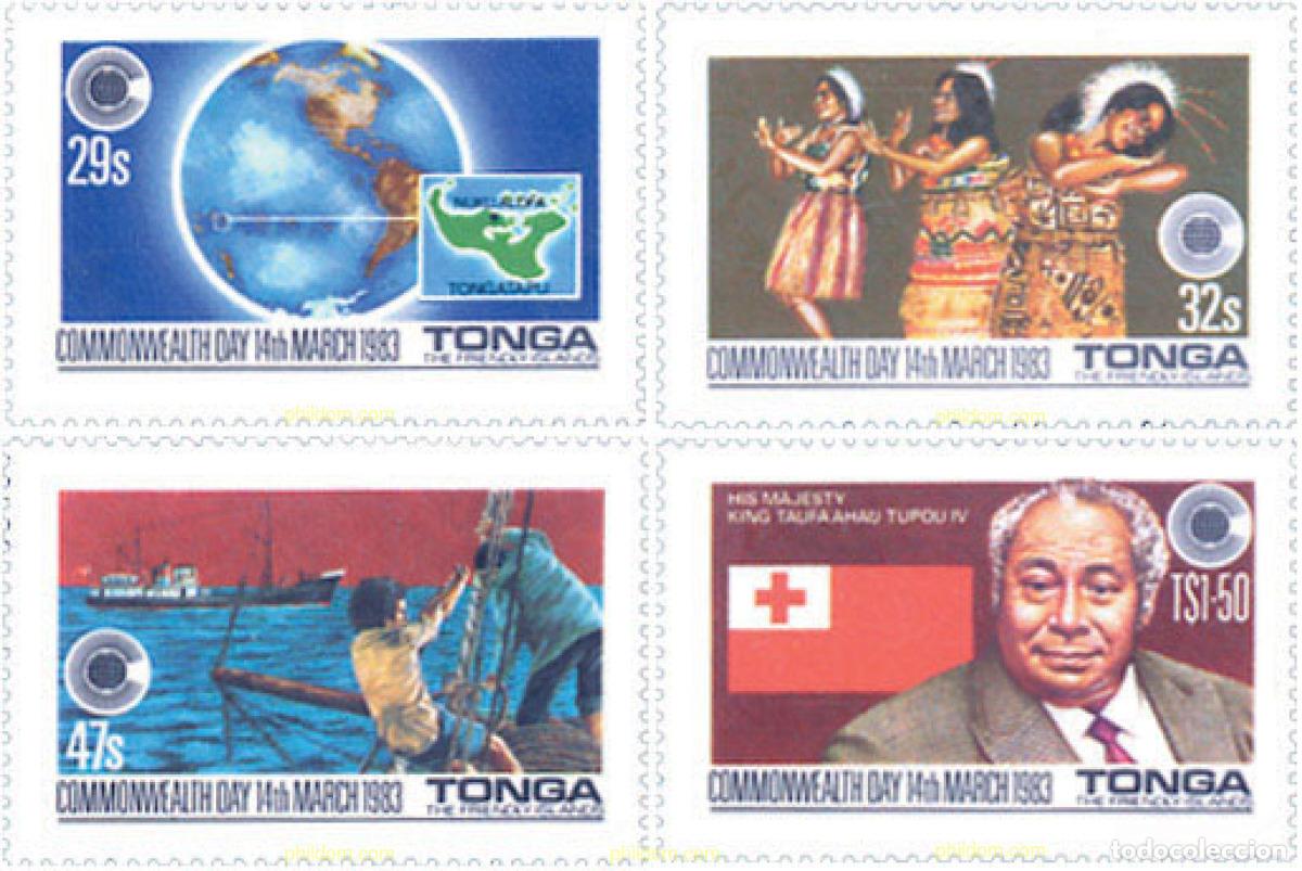 Sellos: 147570 MNH TONGA 1983 DIA DE LA COMMONWEALTH