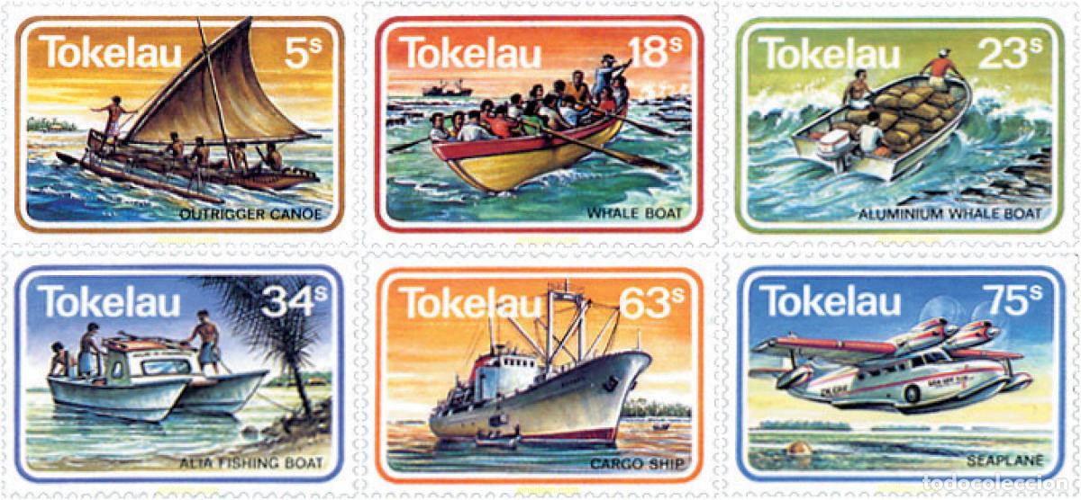 Sellos: 147619 MNH TOKELAU 1983 TRANSPORTES