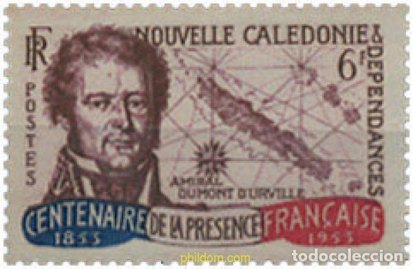 Sellos: 676563 MNH NUEVA CALEDONIA 1953 CENTENARIO DE LA PRESENCIA FRANCESA