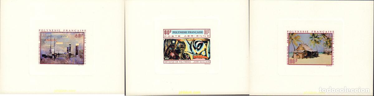 Sellos: 580263 MNH POLINESIA FRANCESA 1970 PINTURAS DE POLINESIA