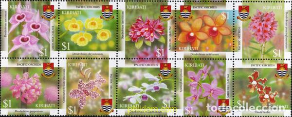 Sellos: 149479 MNH KIRIBATI 2004 ORQUIDEAS