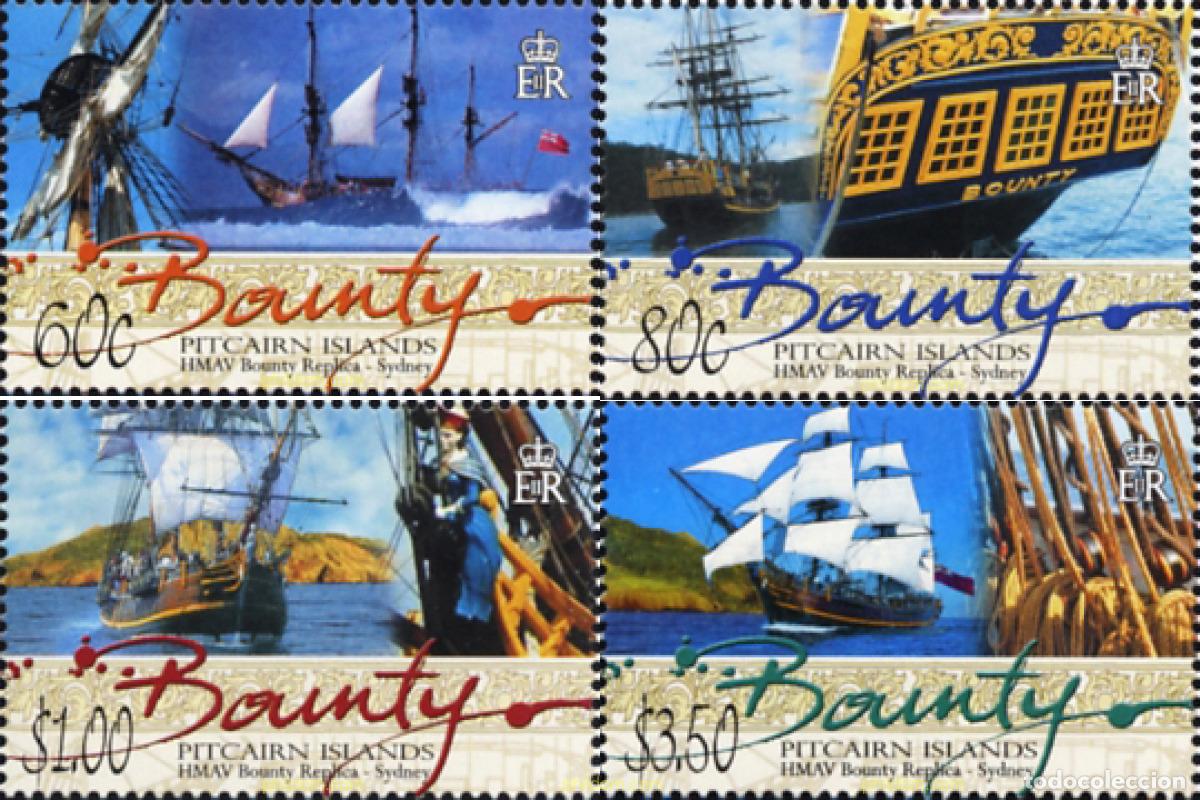 Sellos: 149521 MNH PITCAIRN Islas 2004 BARCOS - Foto 1