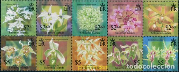 Sellos: 149525 MNH SALOMON 2004 ORQUIDEAS