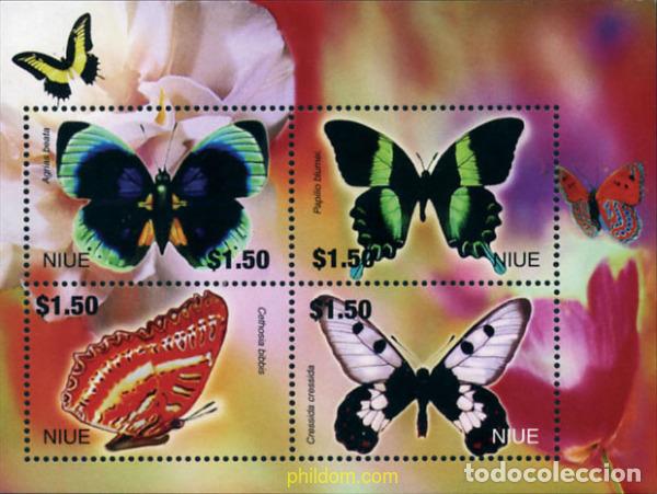 Sellos: 277672 MNH NIUE 2004 MARIPOSAS