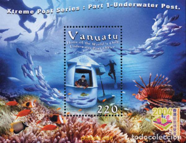 Sellos: 152421 MNH VANUATU 2004 CORREO SUBMARINO